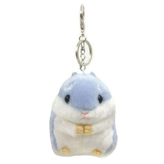 UDIYO Cute Plush Hamster Pendant Key Chain Clasp Key Ring Keyring Handbag Car Decor