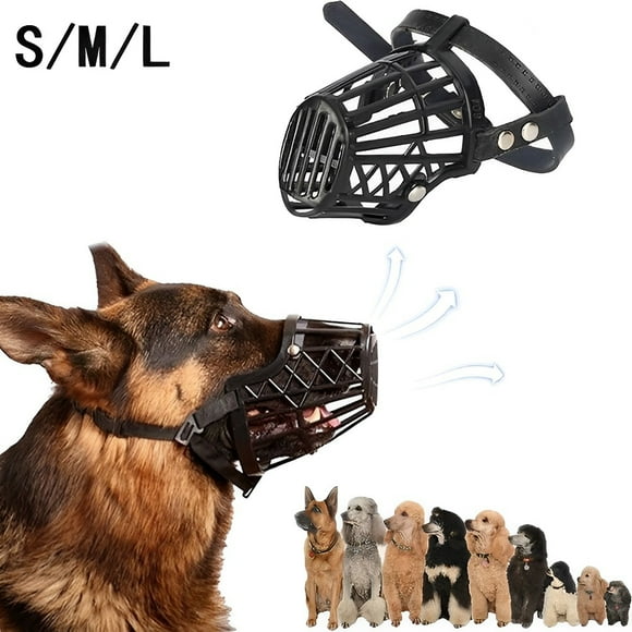 UDIYO Dog Muzzle, basket muzzle for Small Medium Large Dogs, Prevents Biting and Barking, Breathable and Adjustable