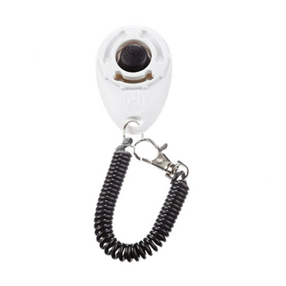 UDIYO Dog Puppy Pet Button Clicker Sound Keyring Clip Obedience Training Teaching Tool