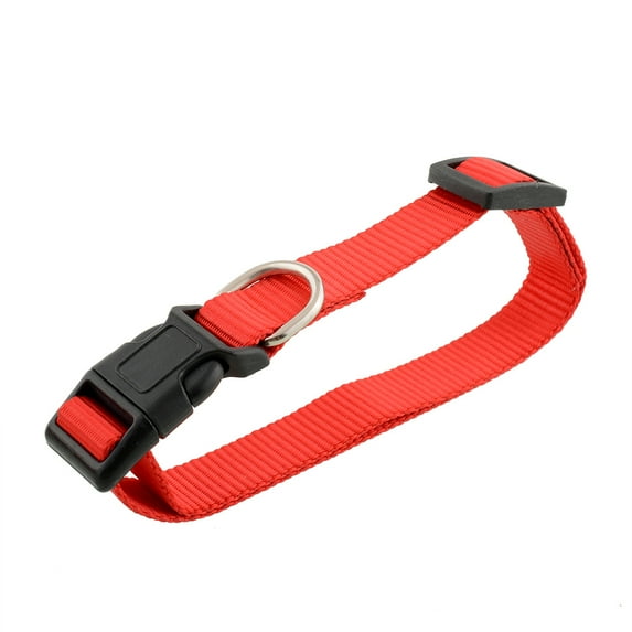 UDIYO Durable Adjustable Nylon Pet Dog Neck Strap Quick Release Buckle Fashion Collar
