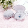 thumbnail image 1 of UDIYO Fashion Shell Shape Jewelry Display Gift Box Case for Necklace Earrings Ring, 1 of 7