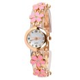 thumbnail image 1 of UDIYO Fashion Women Rhinestone Flower Round Dial Analog Quartz Bracelet Watch Gift, 1 of 7