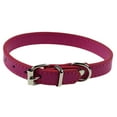 thumbnail image 1 of UDIYO Faux Leather Pure Color Cute Dog Pet Cat Puppy Collar Neck Adjustable Buckle, 1 of 7