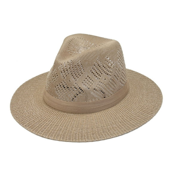UDIYO Fisherman Hat Breathable Sunscreen Hollow Out Men Wide Brim Fisherman Hat Climbing Hat