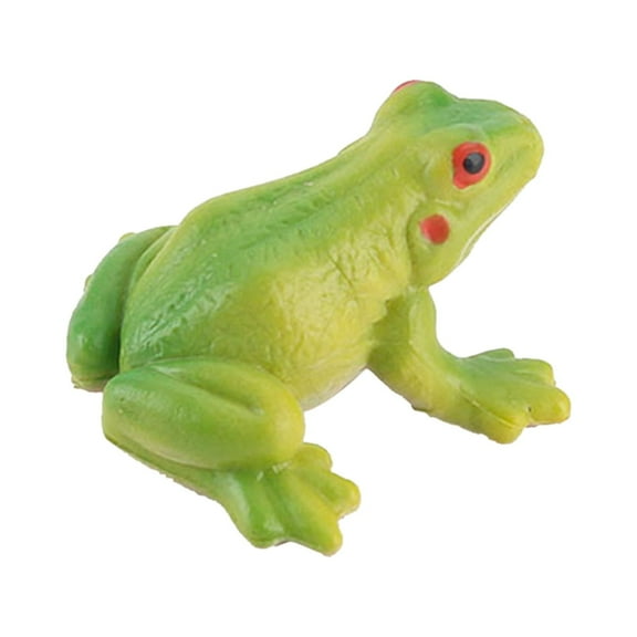 UDIYO Frog Model Smell-less Solid PVC Realistic Frog Figure for Home
