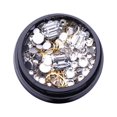 thumbnail image 1 of UDIYO Glitter Rhinestone Geometric Alloy Nail Art 3D Decoration Manicure Beauty Tool, 1 of 7