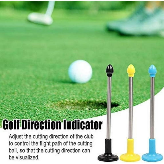 UDIYO Golf Alignment Rods, Magnetic Club Alignment Stick, Magnet Lie Angle Tool Golf Training Aid