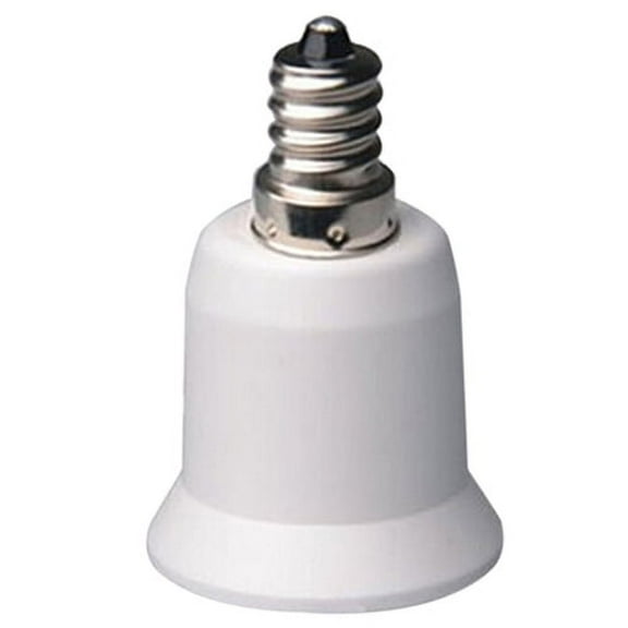UDIYO Heat Resistant E12 to E26 / E27 Light Bulb Socket Adapter