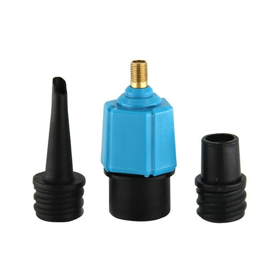 UDIYO Inflatable Air Pump Valve Adapter Nozzle Rubber Boat Tire Compressor Converter