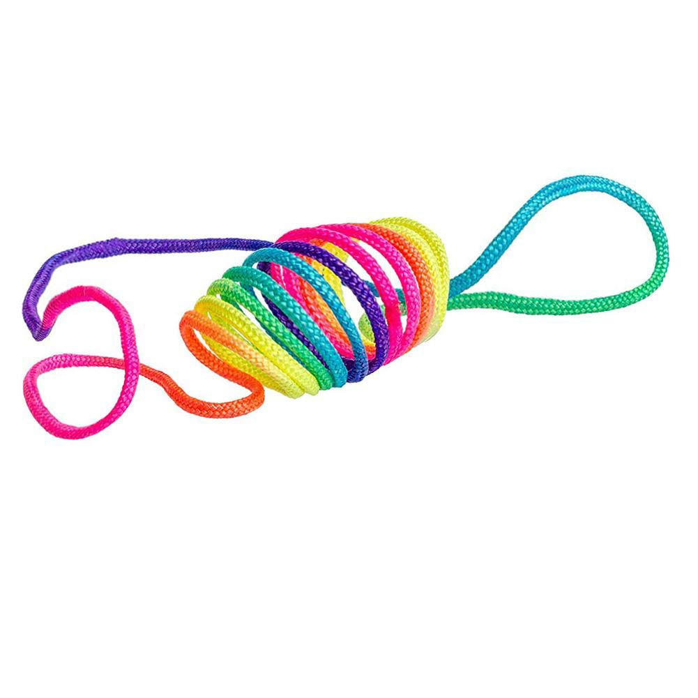 UDIYO Kids Rainbow Colour Fumble Finger Thread Rope String Game