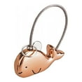 thumbnail image 1 of UDIYO Lovely Whale Keyring Creative Keychain Cute Mini Couple Lovers Bag Pendant, 1 of 6