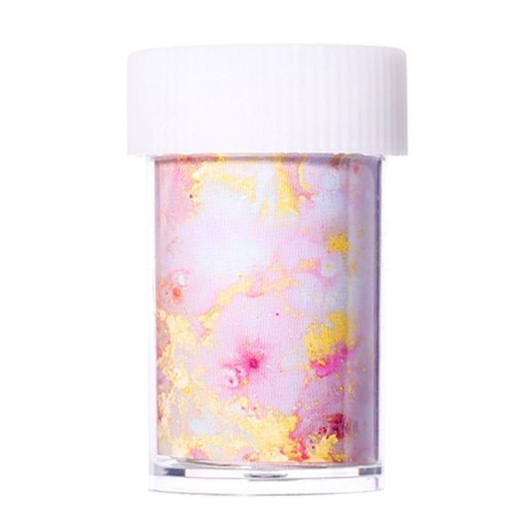 UDIYO Marble Stained Starry Nail Art Sticker Foil Manicure Transfer Decals