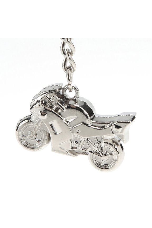 Men Keyring Exquistie Decorative Zinc Alloy Cool Motorcycle Pendant Keychain for Party