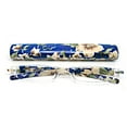 thumbnail image 1 of UDIYO Men Women Fashion Mini Floral Reading Glasses Plastic Frames +1.00 to +3.00 Strength, 1 of 6