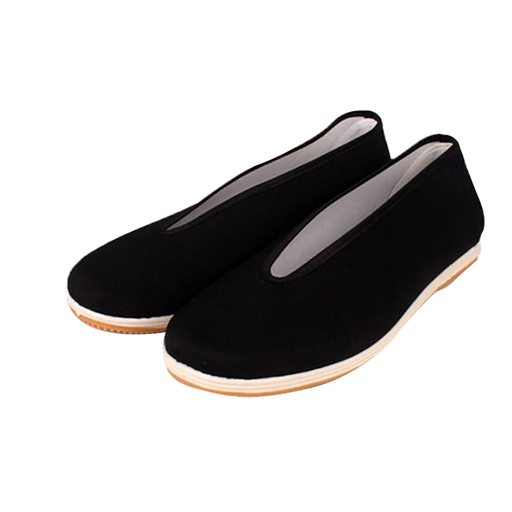 Tai chi Shoes Men s Traditional Chinese Kung Fu Cotton Cloth Tai chi Old Beijing Casual Shoes Walmart