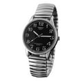thumbnail image 1 of UDIYO Men's Women's Couple Lover Elastic Alloy Quartz Analog Wrist Watch Fashion Gift, 1 of 6