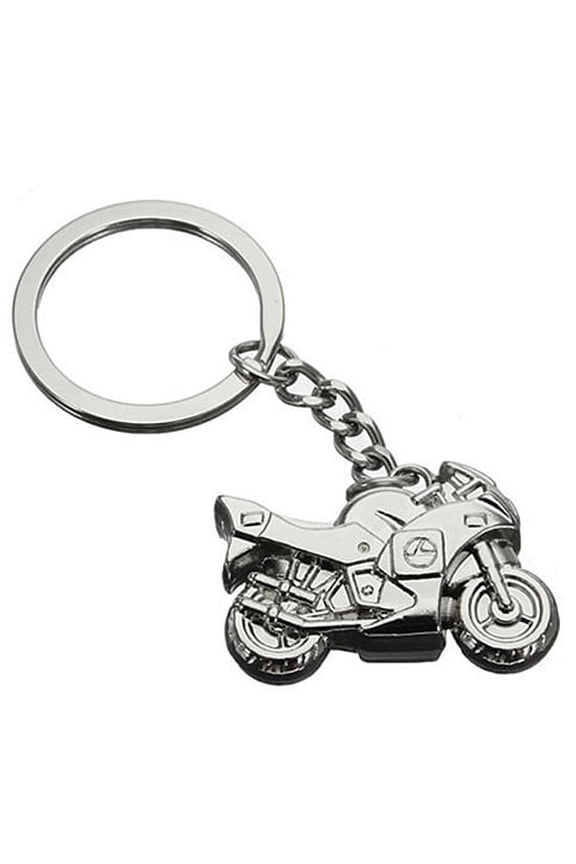 Metal Motorcycle Key Ring Keychain Cute Creative Gift Sports Keyring Gift