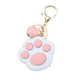 thumbnail image 1 of UDIYO Mini Fidget Toy Lovely Portable Funny Cat Paw Push Fidget Game Keychain for Children, 1 of 7