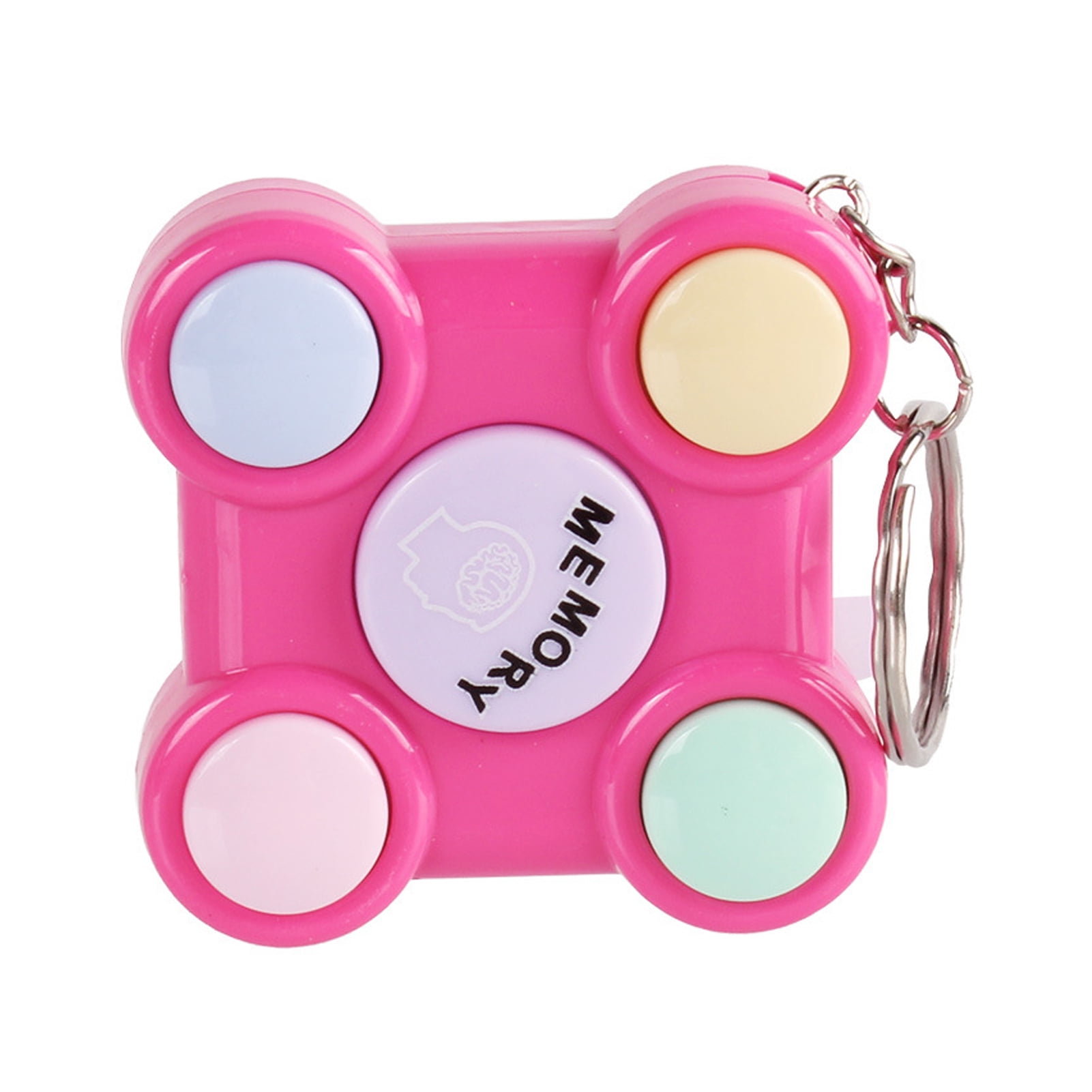 Mini Popit Cat Paw Game Keychain LED Giochi di memoria elettronica per  bambini Adulti Pops-It Portachiavi Pops-It Anti Stress Fidget Giocattoli