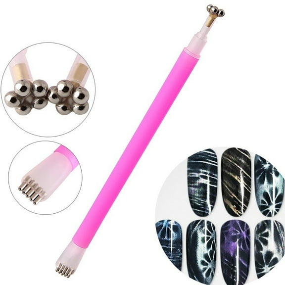 UDIYO Nail Art Cats Eye Flower Stripe Magnetic Pen DIY 3D Polish UV Gel Manicure Tool