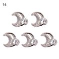 thumbnail image 1 of UDIYO Nail Art Ornament Exquisite Fine Workmanship Cubic Zirconia Delicate Multi-style Nail Decorate Stud for Home, 1 of 7