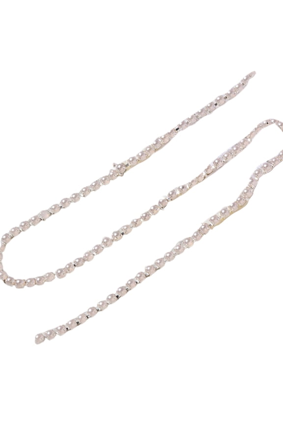 Nail Chain Exquisite DIY Lightweight Three-dimensional Metal Rhinestone Jewelry Nail Chain for Finger