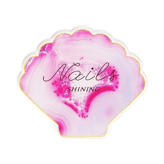 UDIYO Nail Color Palette Natural Multi-functional Acrylic Stylish Nail Art Display Plate for Home