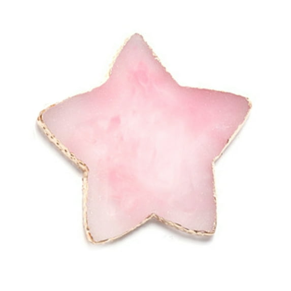 UDIYO Nail Color Plate Heart Star Shapes Displaying Non-Fading Natural Mixing Display Palette Gel Polish Holder for Manicure