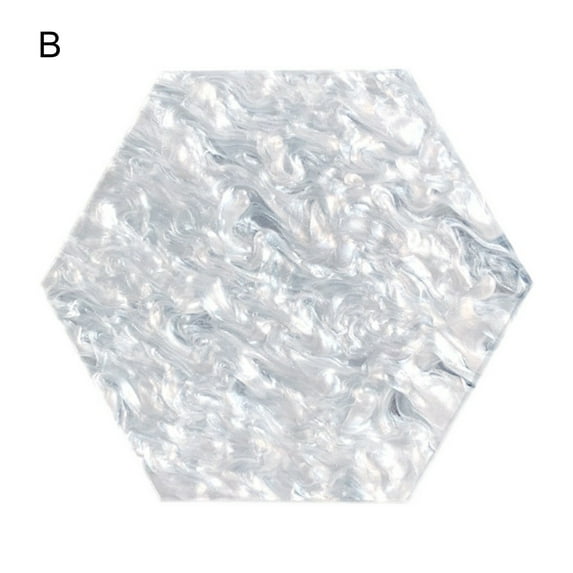 UDIYO Nail Color Plate Shell Pattern Displaying Non-Fading Natural Palette Display Plate Mixing Tool for Manicure