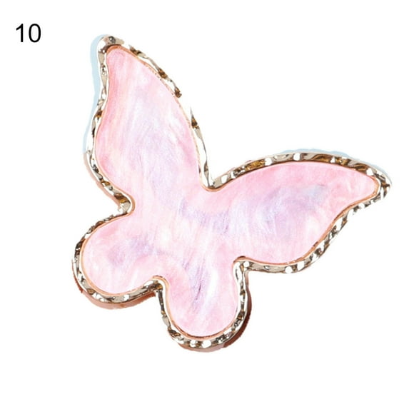 UDIYO Nail Color Plate Wearable Displaying Smooth Resin Nail Color Palette Gel Polish Mixing Plate for Manicure