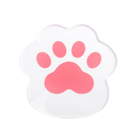 UDIYO Nail Display Plate Easily Clean Smooth Surface Compact Acrylic Nail Color Palette Gel Polish Mixing Plate for Girl