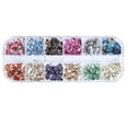thumbnail image 1 of UDIYO Nail Giltter Lightweight Mirror Polish Reusable Women Giltter Sequins for Party, 1 of 7
