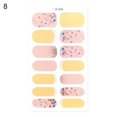 thumbnail image 1 of UDIYO Nail Polish Film Back Glue Vivid Patterns Ultra Thin Full Waterproof Environmentally Nail Stickers for Manicure, 1 of 7
