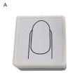 thumbnail image 1 of UDIYO Nail Seal Simple Operation Non-Deformed DIY Art Practice Square Type Mold Watercolor Template for Manicure, 1 of 7