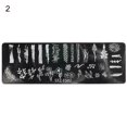 thumbnail image 1 of UDIYO Nail Stamping Plate Various Patterns Clear Engraved Rust-Proof Polish Printing Flowers Nail Art Stamp for Girl, 1 of 7