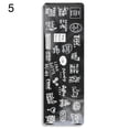 thumbnail image 1 of UDIYO Nail Stamping Plates Human Face Design Multiple Pictures Solid Manicure Art Stainless Steel Printing Plate for Girl, 1 of 7