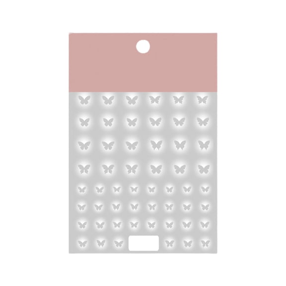 UDIYO Nail Sticker Ultra-Thin Self Adhesive Strong Stickiness Creative Shape Easy to Apply Decorative Paper Fingernail Sticky Decal DIY Nail Art Ornament Nail Supplies
