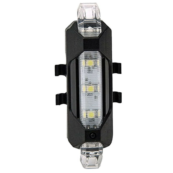 UDIYO New 5 LEDs USB Rechargeable Cycling Bike Bicycle Rear Safety Tail Warning Light