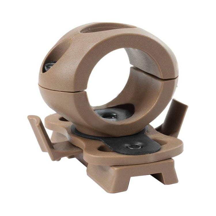 UDIYO Outdoor Tactical Quick Release Flashlight Clamp Holder Mount for