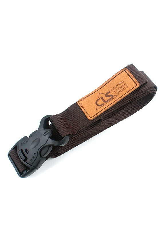 Outdoor Travel Suitcase Release Buckle Nylon Luggage Bag Strap Bundling Belt