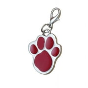 UDIYO Paw Dog Puppy Cat Anti-Lost ID Name Tags Collar Pendant Charm Pet Accessories