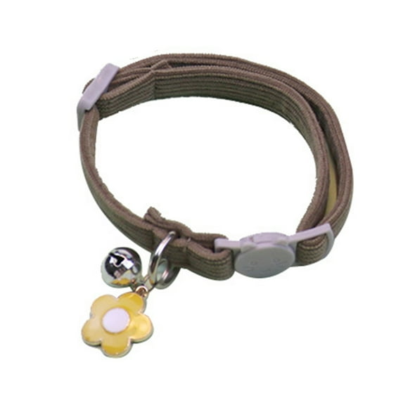UDIYO Pet Collar Flower Ornament Wear Resistant Corduroy Puppy Kitten Neck Strap Pet Necklace Photography Prop Pet Supplies