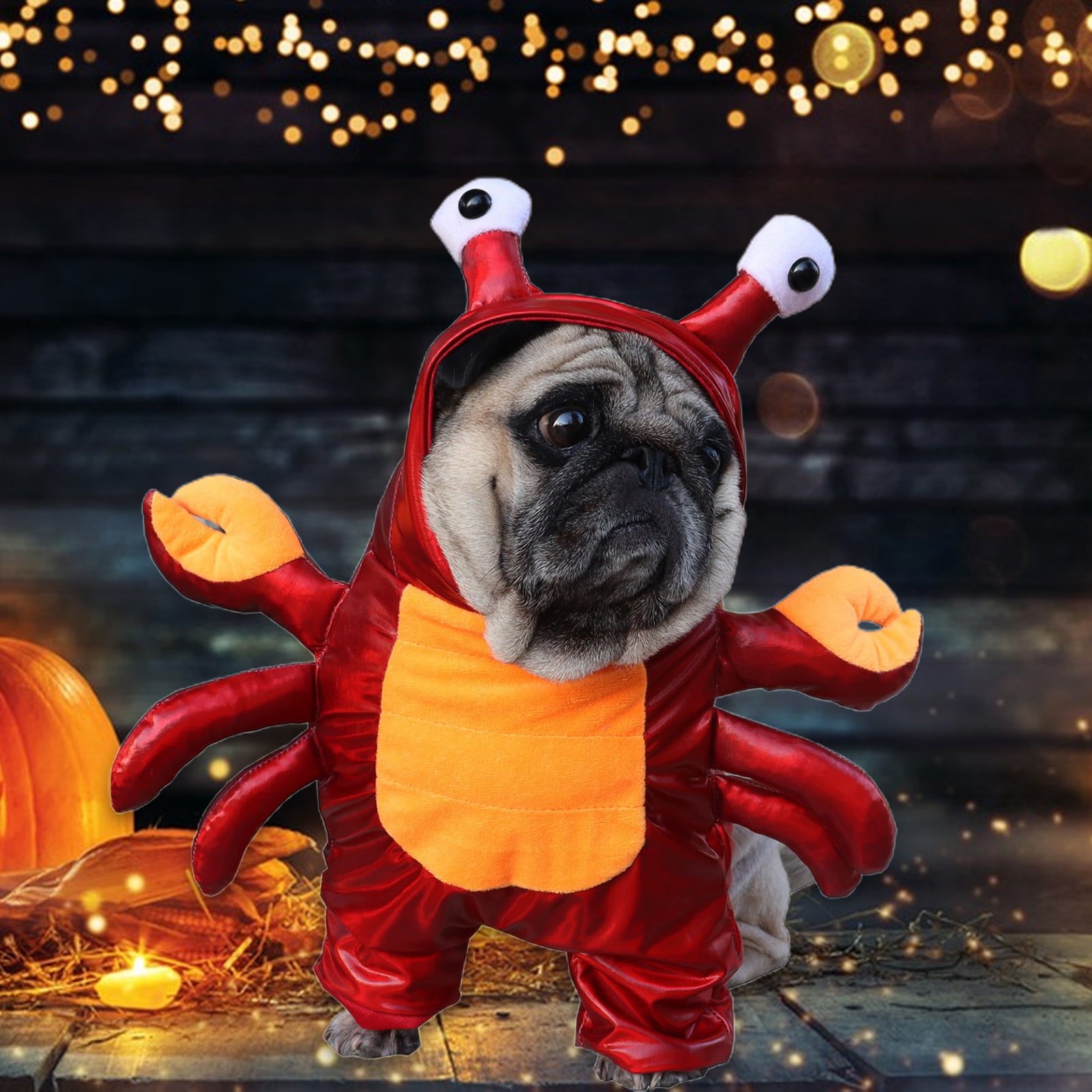 UDIYO Pet Dog Lobster Costume Small Fish Pet Costume for Dogs 1st