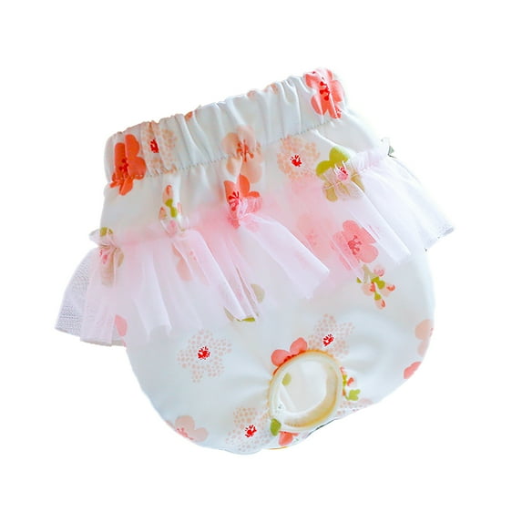 UDIYO Pet Hygiene Pants Breathable Soft Cotton Stylish Dog Physiological Pants for Estrus Pet