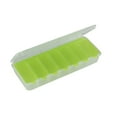 thumbnail image 1 of UDIYO Portable 7 Compartments Travel Pill Box Medicine Drug Storage Container Case, 1 of 7