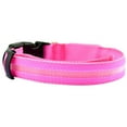 thumbnail image 1 of UDIYO Puppy Dog Cat Night Safety Flashing Luminous LED Light Adjustable Pet Collar, 1 of 7