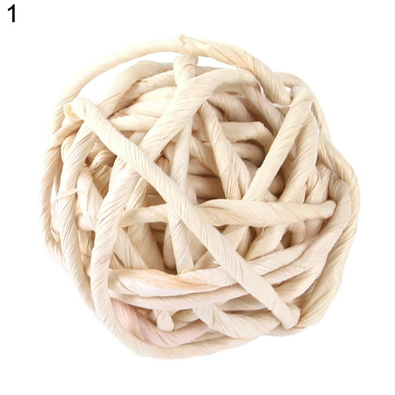 UDIYO Rabbit Ball Toy Scratch-resistant Multi-purpose Pet Toys Small Animal Ball Toy for Teeth Grinding