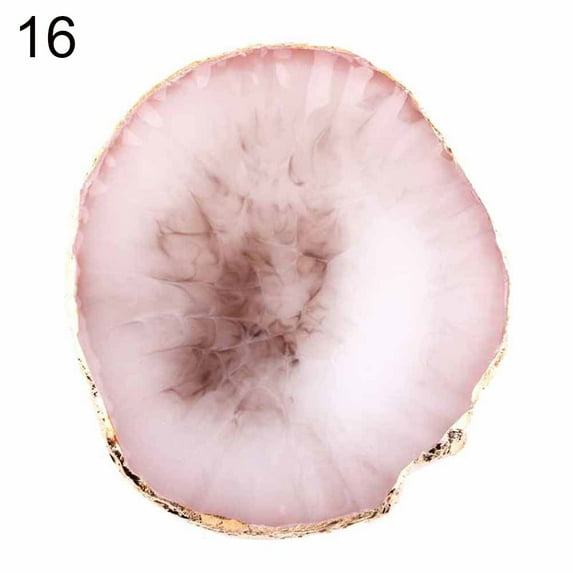 UDIYO Resin Jewelry Necklace Ring Earrings Display Plate Tray Holder Dish Organizer