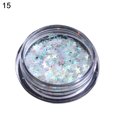 thumbnail image 1 of UDIYO Sequins Nail Glitter Butterfly Star Love Heart DIY Nail Art Accessories Colored Nail Decoration Manicure Sequins for Nail Design, 1 of 7