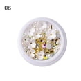 thumbnail image 1 of UDIYO Shell Flower Bead Rhinestone Mixed 3D Nail Art Sequin DIY Manicure Jewelry Decor, 1 of 7